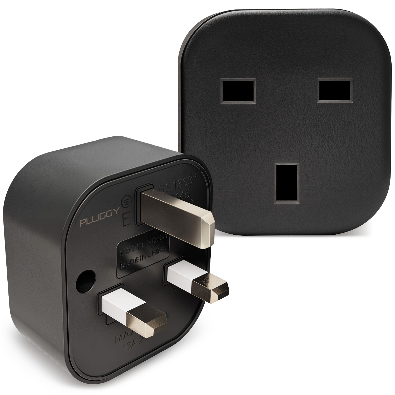 PLUGGY in black